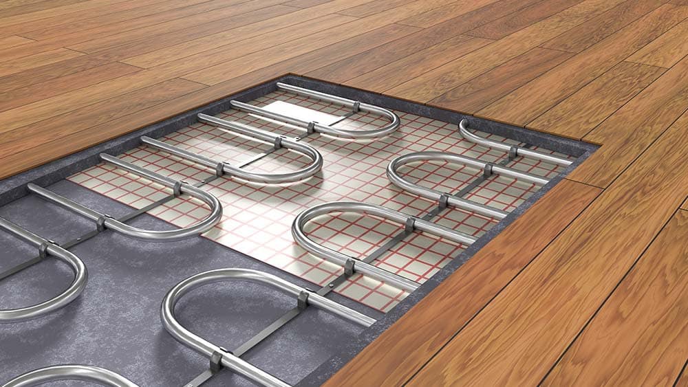 radiant floor heating cost